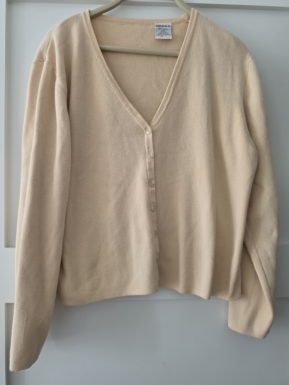 Vintage Butter Yellow Cardigan
